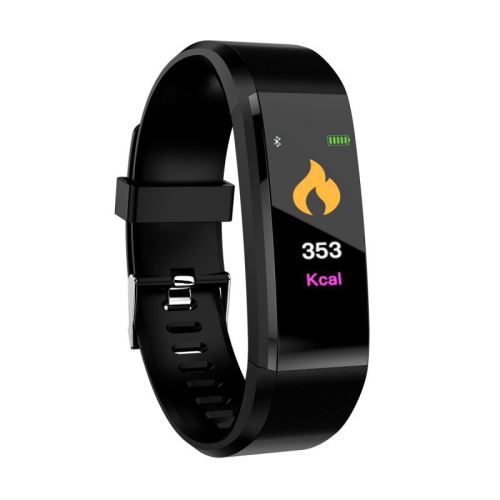SHOP-STORY - Bracelet Montre connectée Tracker d’activités - Noir