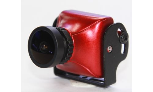 JJA-CM1200 1/3 CMOS 1200TVL Mini caméra Objectif 2,5 mm avec PAL rouge