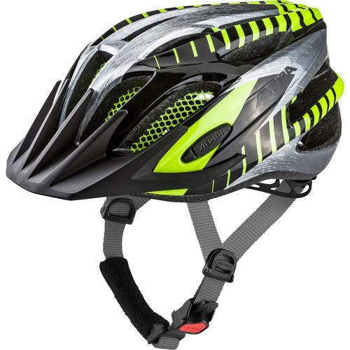  Alpina Helm FB Jr. 2.0 Black-Steelgrey-Neon GLS 50-55 