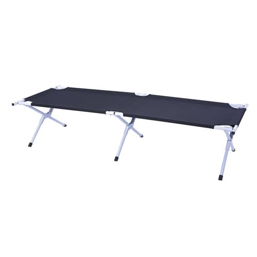 Lit 1-en-1 Fold 'n Rest - 190 x 64 x 42 cm - Noir