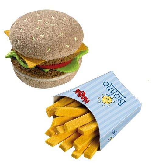 Hamburger avec frites