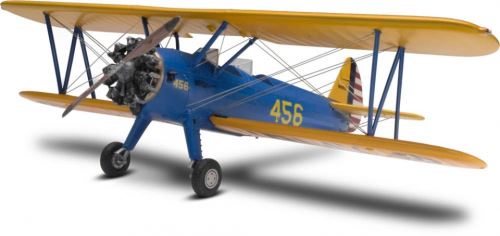 Revell Kit Modèle 1stearman Pt-17:48 Bleu/jaune 60 Pièces
