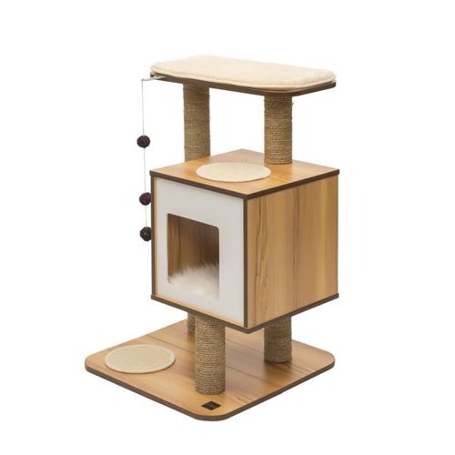 Arbre à chat Vesper V-Base Walnut