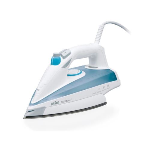 Braun TexStyle 7 TS725 - stoomstrijkijzer - zoolplaat: Eloxal