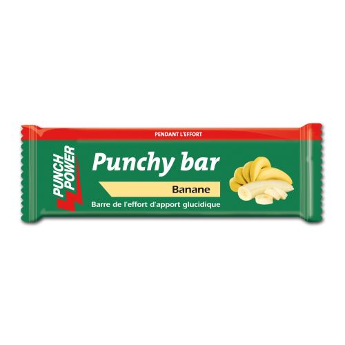Présentoir de 40 barres punchy bar Punch Power banane – 30g