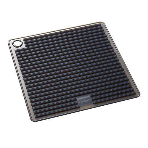 MASTRAD Manique carr&eacute;e en silicone Noir Fum&eacute;