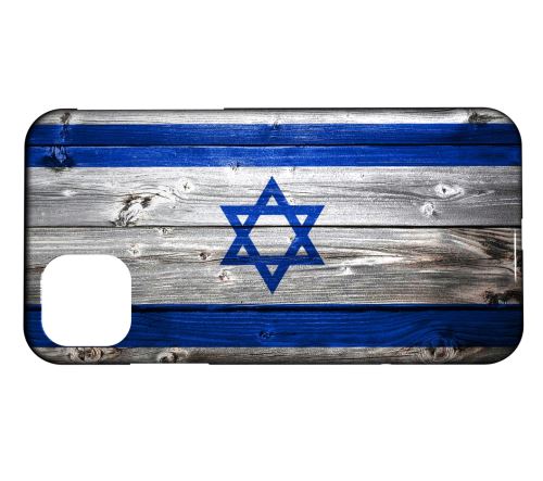 Coque rigide Compatible Pour iPhone 11 Pro Max Drapeau Israel 02