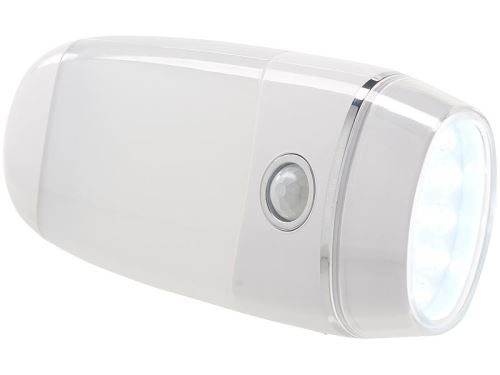 Veilleuse Lampe De Poche 2 En 1 Lunartec | Détecteur De Mouvement, LED, Fonction Urgence