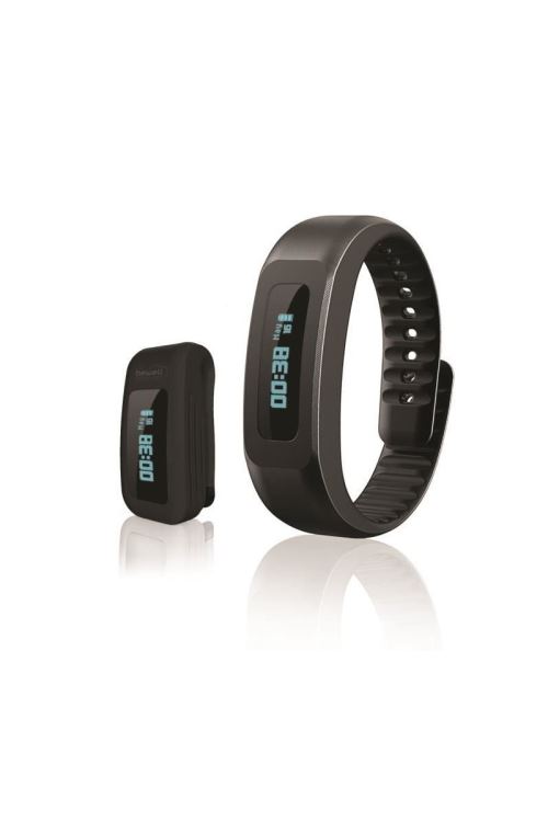 BEWELL MYCOACH - Bracelet connecté BW-F17 Noir