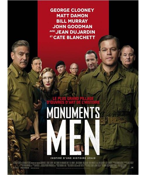 Monuments Men AFFICHE CINEMA ORIGINALE