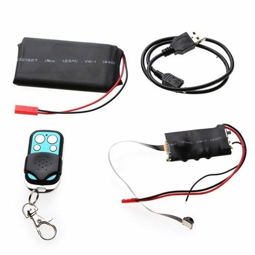 Générique Multi Micro Caméra Espion Avec Résolution Full Hd 1080P Télécommandée