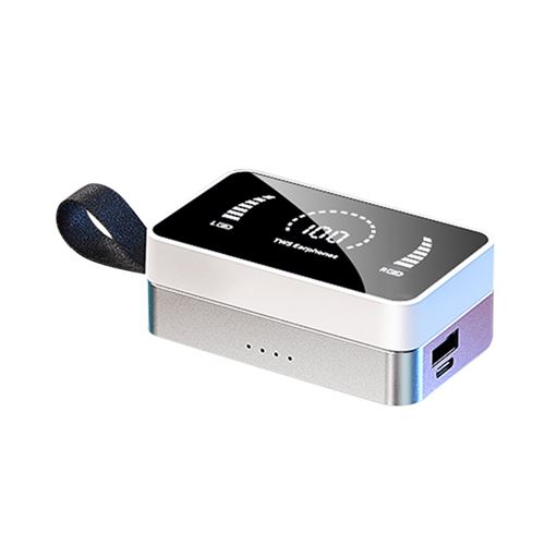 Non Communiqué Blanc Ecouteurs Sans Fil H3 Bluetooth Portable - Image 1