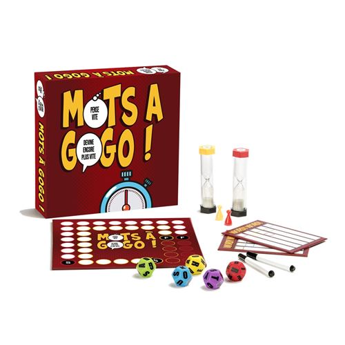 Jeu d'ambiance MOTS A GOGO THE GOOD GAME Multicolore