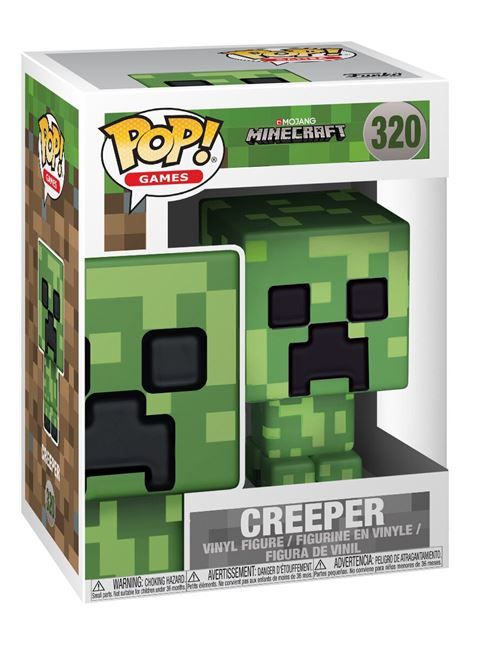 FUNKO POP minecraft マイクラ　CREEPERクリーパー Funko Pop! Games: Minecraft - Creeper - Figurine en Vinyle à