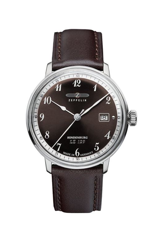 Zeppelin Watches - 7046-5 - Montre Homme - Quartz Analogique - Bracelet Cuir Noir