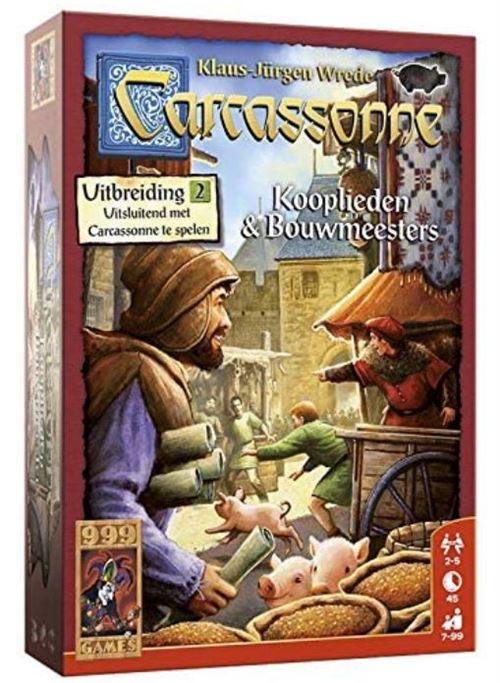 999 games Carcassonne: Kooplieden en Bouwmeesters