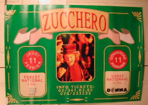 Zucchero - 66x94 cm - AFFICHE / POSTER