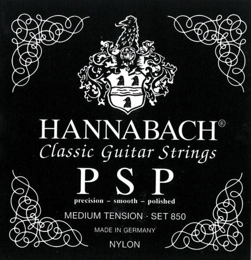 Hannabach 652757 Série 850 Cordes pour Guitare Classique Medium Tension PSP