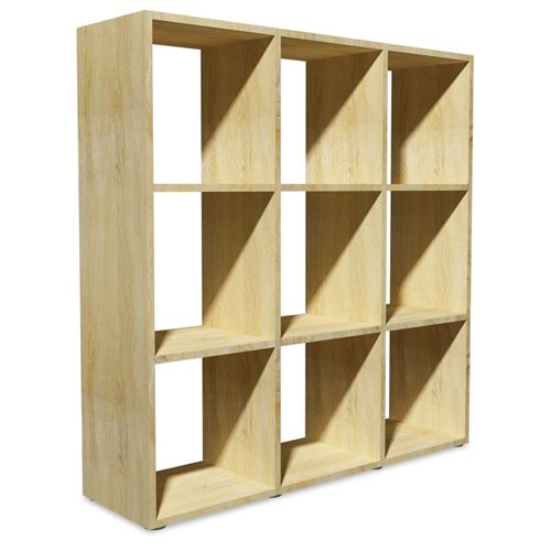 vidaXL Bibliothèque 104 x 29 x 108 cm Bois de chêne