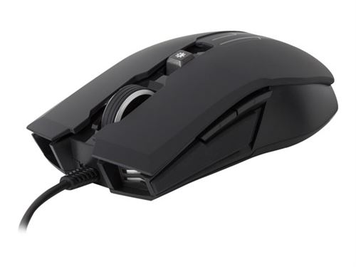 Cooler Master MM110 Souris USB 2400 DPI Droitier Noir - Souris (Droitier, USB, 2400 DPI, 60 IPS, 128 g, Noir)