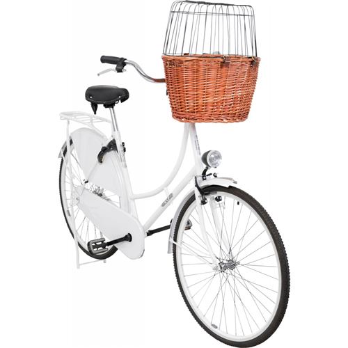 Meilleurs prix pour Panier Vélo Avec Grille - Osier - Mon Animalerie