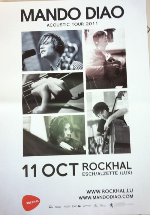MANDO DIAO - 60x85 cm - AFFICHE / POSTER