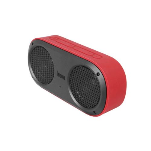 Divoom - airbeat10 - enceinte nomade sans fil bluetooth microphone intégré - rouge