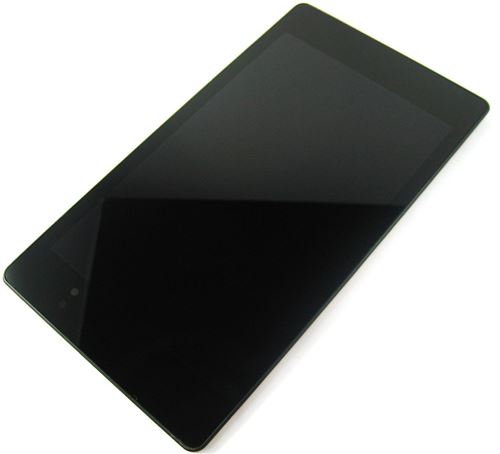 For Asus Google Nexus 7 2013 Wifi FULL Touch VITRE TACTILE Screen Ecran + LCD Display + Frame~Black Noir