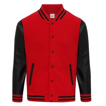 veste baseball rouge