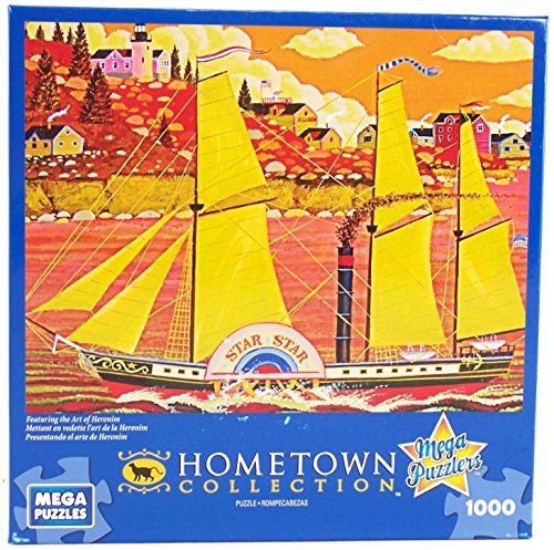 Hometown Collection Ocean Star 1000 Piece Jigsaw Puzzle By Heronim
