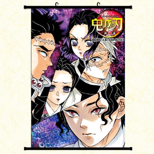 Poster en toile étanche avec cadre en PVC - Demon Slayer (#726),40x60 CM