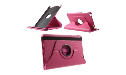 Etui fushia support rotatif pour MediaPad T1 10 pouces