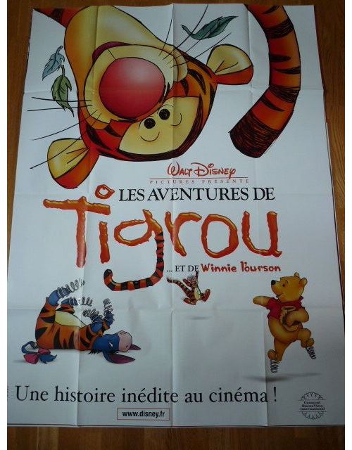 Tigrou AFFICHE CINEMA ORIGINALE