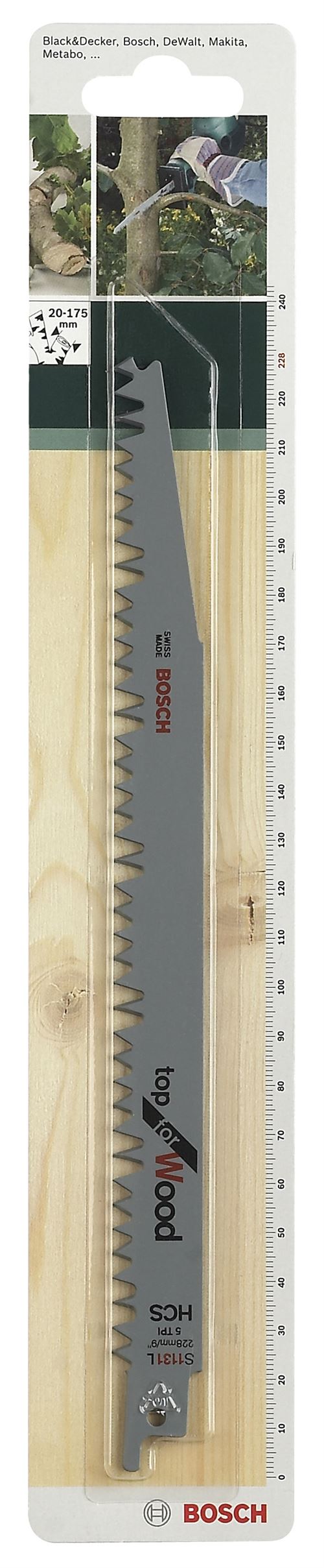Lame De Scie Sabre Bosch 2609256702 S1131L