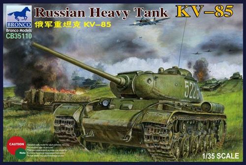 Russian Heavy Tank Kv-85 - 1:35e - Bronco Models