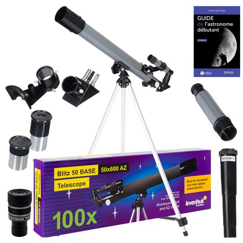 Pack t&eacute;lescope blitz 50 base zoom