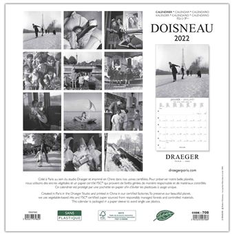 Grand Calendrier Mural Doisneau - 2022 - Draeger Paris