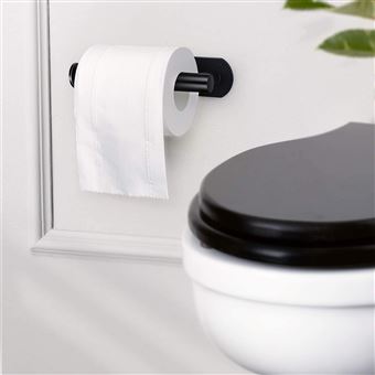 Porte Papier Toilette Noir Support Papier Toilette Porte Rouleau Papier  Toilette Mural en Acier Inoxydable pour Cuisine Salle de Bain - Achat &  prix