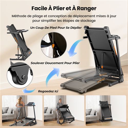 Le tapis de course ISE SY-1001 électrique et pliable: est-il le