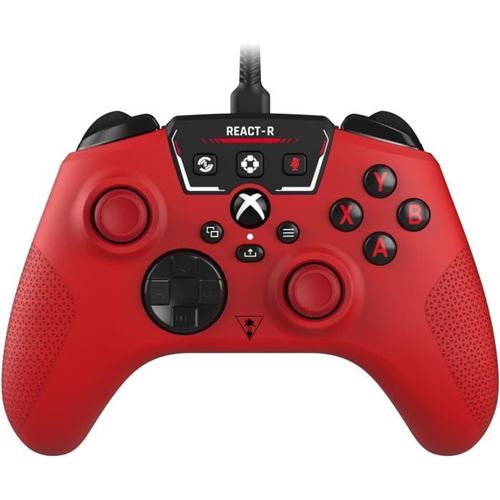 Turtle Beach REACT-R Controller Rouge - Xbox Series X|S, Xbox One and PC
