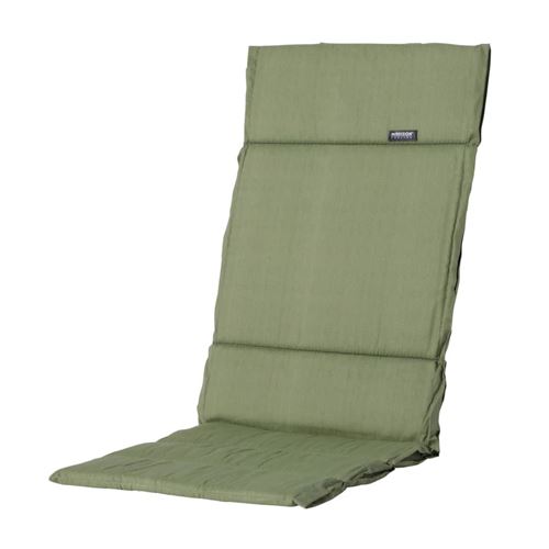 Madison Coussin de siège en fibre Basic 125x50 cm vert