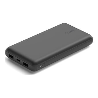 IMOSHION® Batterie Externe 20000mAh Recharge Rapide USB-C micro-USB USB-A  Power Bank Noir - Batterie externe - Achat & prix