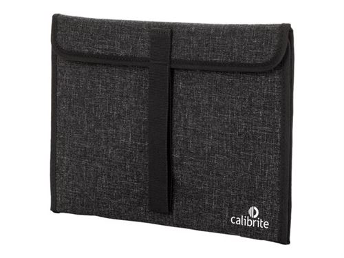 Calibrite - Étui pour les cibles de contrôleurs de couleur - robuste - polyester 1000 deniers, intérieur en nylon 210 deniers - gris foncé