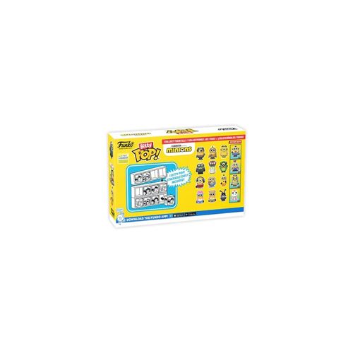 Non Communiqué Pack 4 Figurines Les Minions Bitty Pop Frankenbob 2,5 Cm