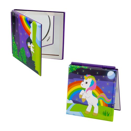 Miroir de poche - Mimi Licorne - Pylones