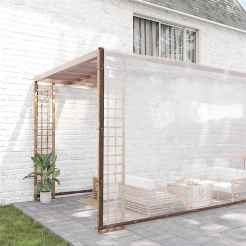 Vidaxl Bâche Transparente 10X12 M - Polyéthylène - Image 3