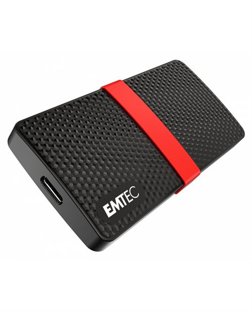 EMTEC SSD Power Plus X200 - SSD - 512 Go - externe (portable) - USB 3.1 Gen 1 (USB-C connecteur)