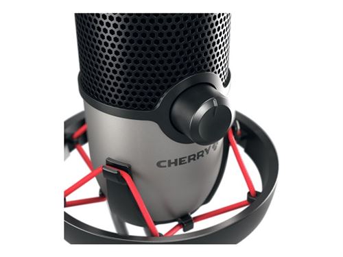 CHERRY UM 6.0 ADVANCED Black. Silver Table microphone