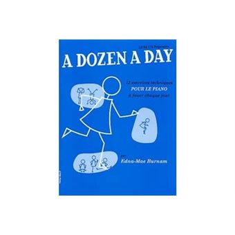 A dozen a day livre 1 (fr) - préparatoire - edna mae burnam - piano - 1