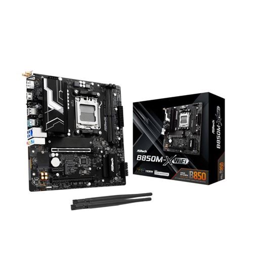 ASROCK  Carte m&egrave;re B860M-X WiFi DDR5 PCIe 4.0 Micro-ATX